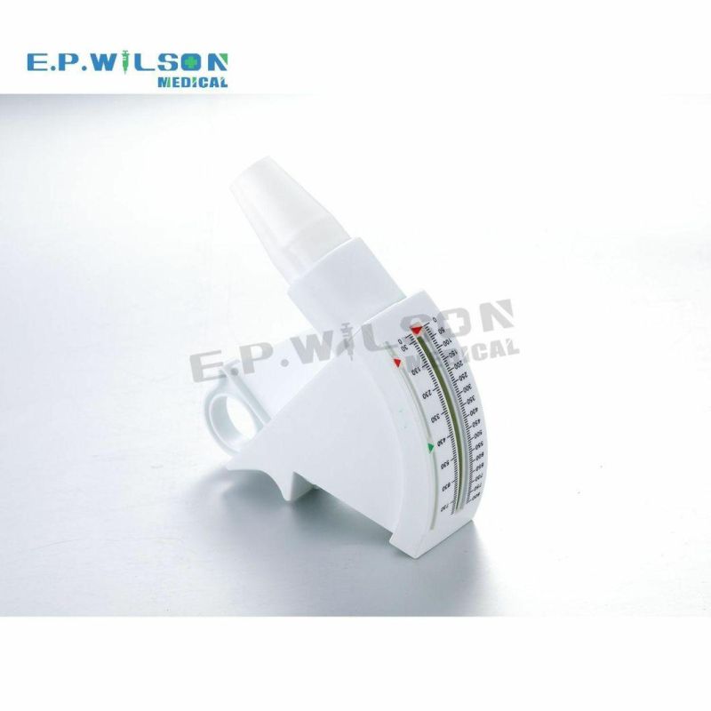 CE Approved Plastic Medical Portable Disposable Spirometer Peak Flow Meter-01