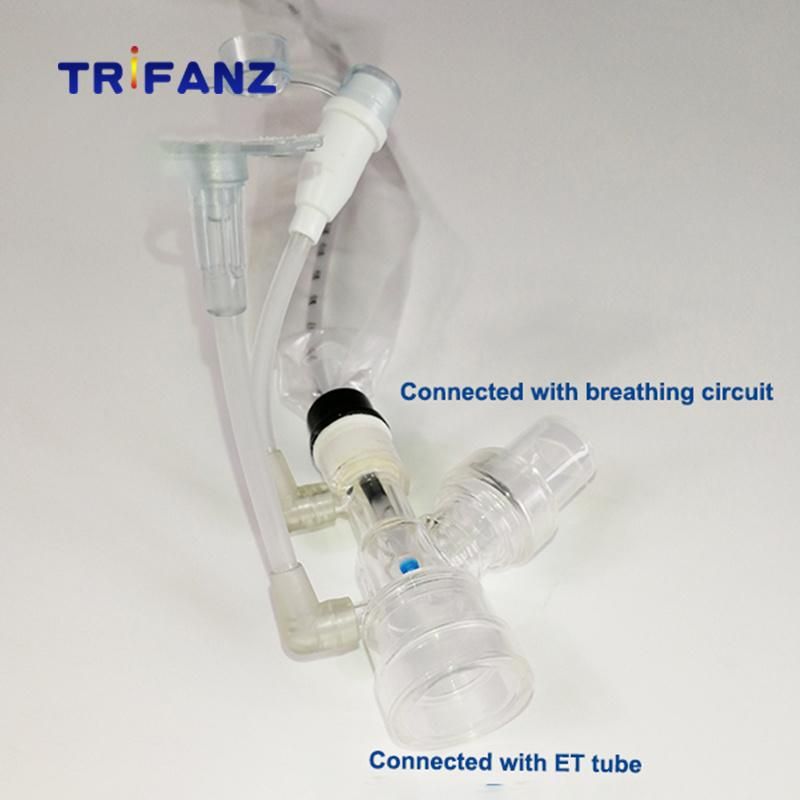 Hospital Sterile Disposable Closed Sputum Suction Catheter Tube