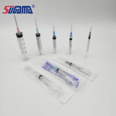 Disposable 1ml Luer Lock Slip Syringe for Infusion