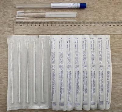 Disposable Sterile Specimen Collection/Sampling Flocked Nylon Swabs