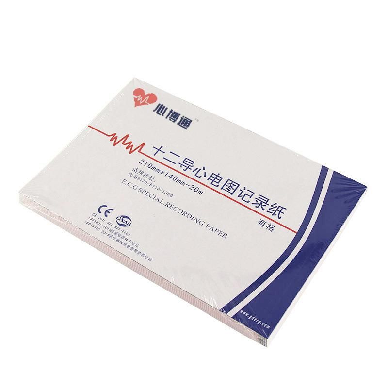 Twelve-Lead ECG Paper 210mmx140mm-20m Recording Paper