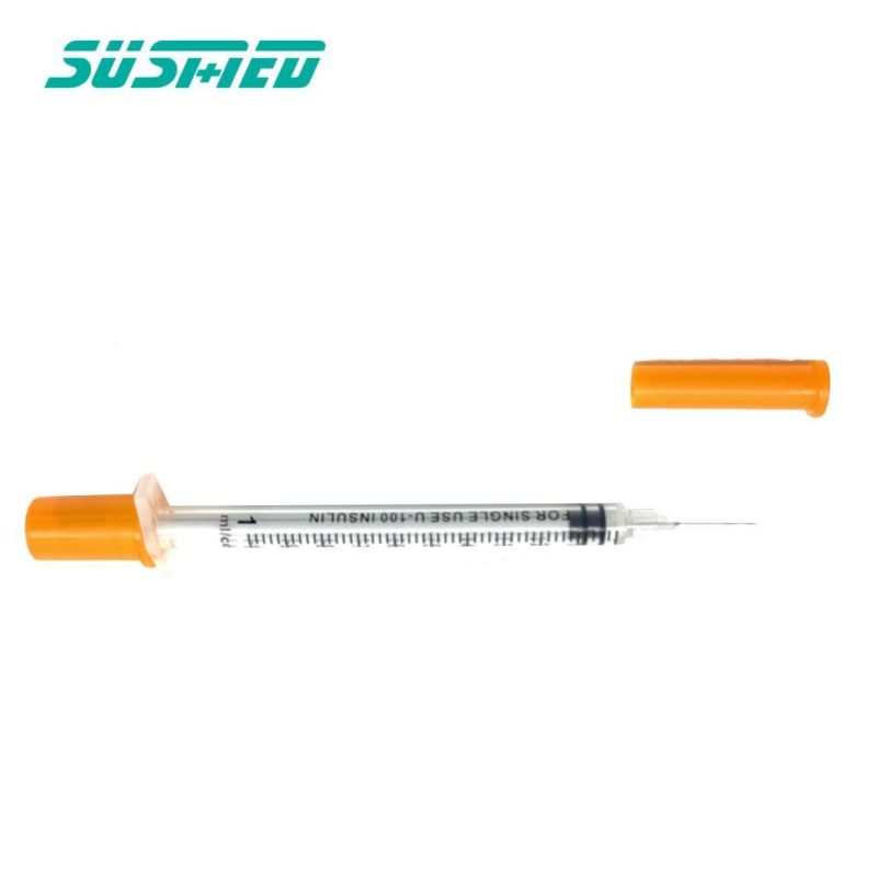 CE 1ml 2ml 3ml Disposable Medical Vaccine Syringe