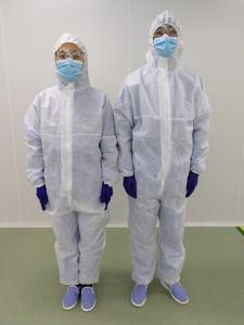 Fluid Resistant Isolation Suit Disposable Nonwovewn Isolaton Suit