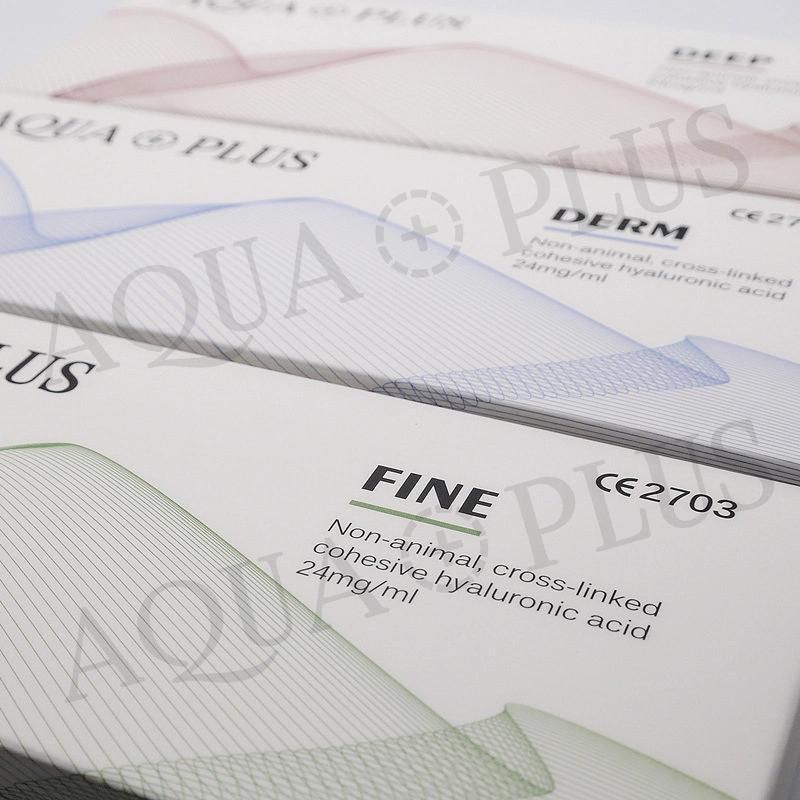 Aqua Plus Facial 1ml 2ml Injectable Hyaluronic Acid Dermal Fillers