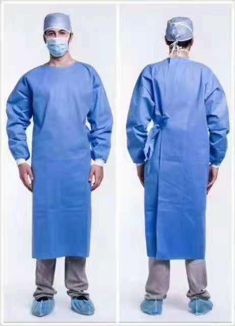 High Quality Disposable Surgical Gown Standard Reinforced