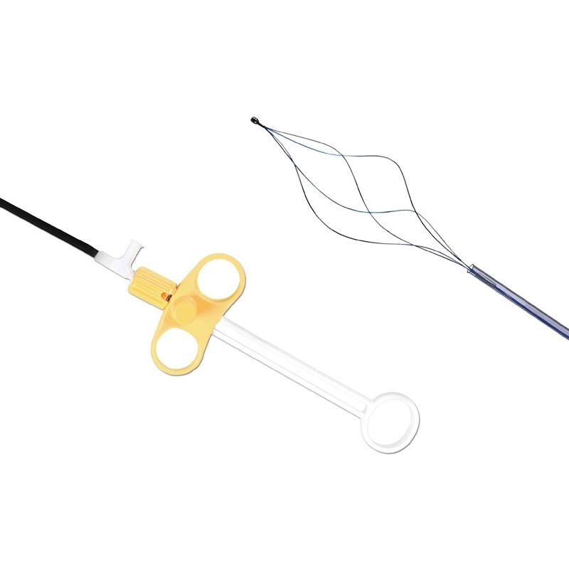 CE Certified Endoscopic Accessories Easy Catch Stone Retrieval Basket for Endoscopy