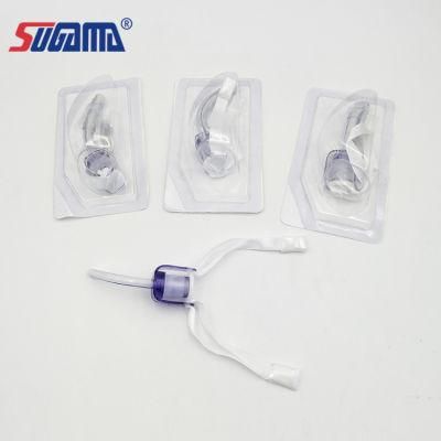 Hospital &amp; Homecare with or Without Cuff PVC Medical Tracheostomy Tube