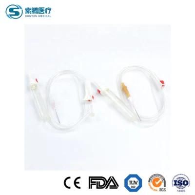 Sunton Normal Blood Infusion Set China Disposable Infusion Set Manufacturers Disposable Sterile Blood Transfusion Set Blood Giving Set