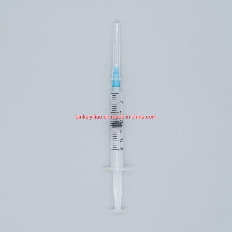 Disposable Syringe Ce&ISO Lock Luer 3-Parts