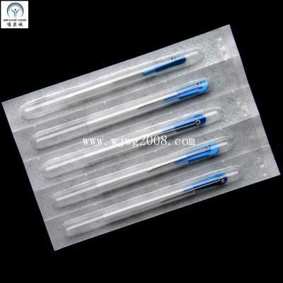 Sterile Acupuncture Needles with Nickel-Plated Handle (AT-8)