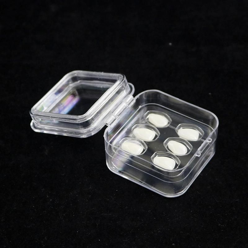 Oral with Membrane Tooth Box Dental Inlay Tooth Denture Protective Film Tooth Box Can Be Printed Logo Dental Transparent Denture Box