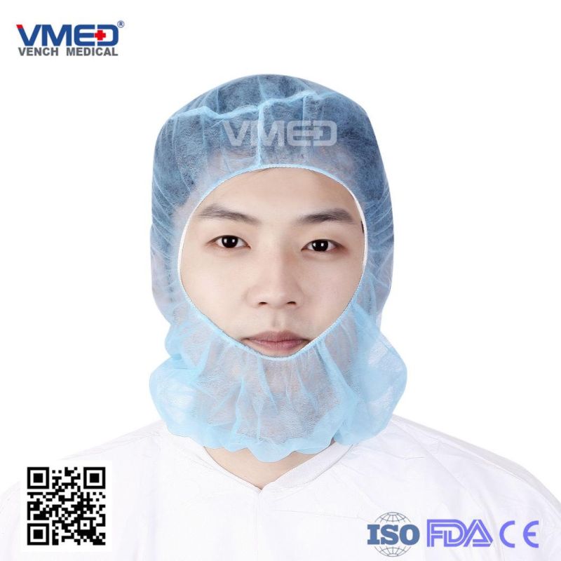 Nylon Hairnet/Bouffant/Nurse/Mob/Clip/Crimped/Pleated/Strip/Shower/Chef/Nurse/Doctor/Surgical/Round/Hospital/Medical/Dental/Nonwoven Disposable Cap