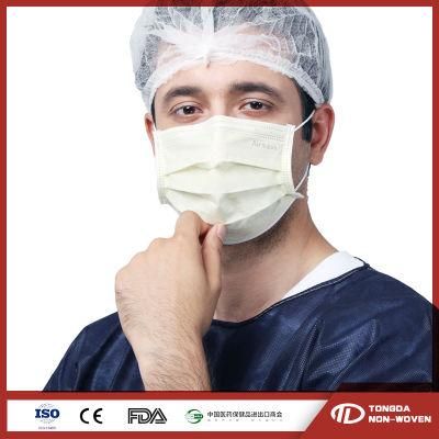 Ce Approved Factory Medical Face Mask with Meltblown Fabric