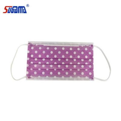 Free Sample Printed Fashion Designer Non Woven Face Mask