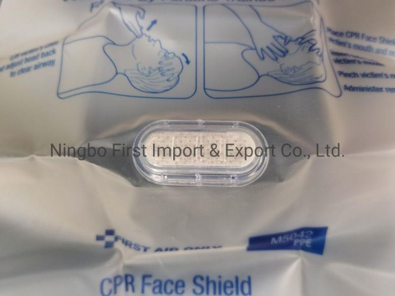 Medical Equipment Disposable Face PVC One-Way Valve CPR Mask