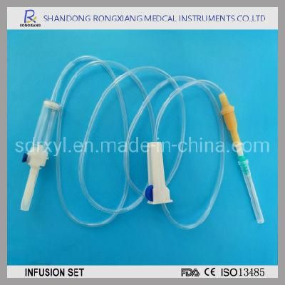 Disposable Infusion Set Sterile Luer Slip