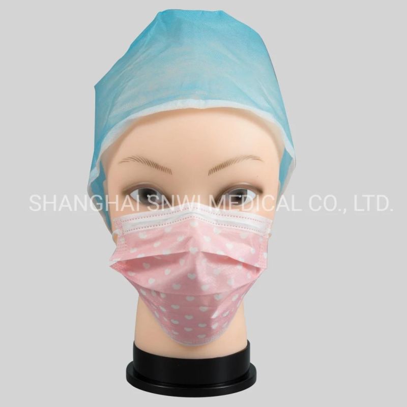 3 Ply Protective Disposable Sterile Medical Non Woven Dust Protective Face Mask