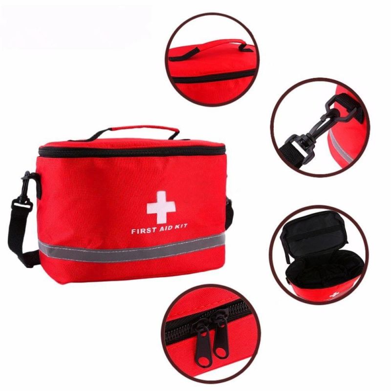 Straddle Medical Bag with Shoulder Strap Outdoor Family Emergency Bag