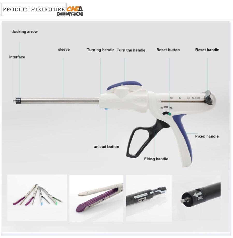 Articulating 45mm Cule Endo Disposable Surgical Stapler Reloads