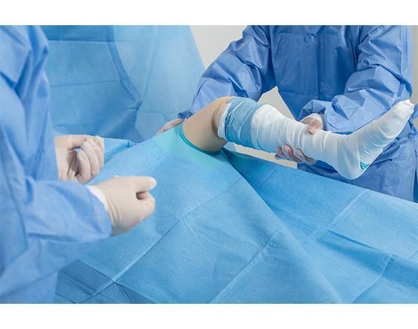 Clinic Disposable Hospital Drapes Disposable Extremity Surgery Medical Drapes