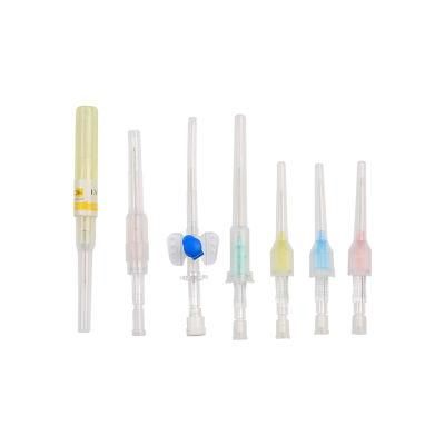 Wego Different Sizes Medical Disposable Sterile IV Catheter IV Cannula Intravenous Catheter