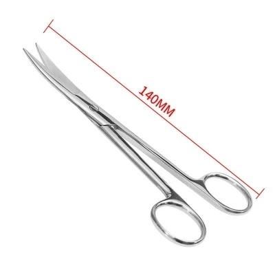 Medical Curved Tip Stainless Steel Surgical Tissue Removal Scissors