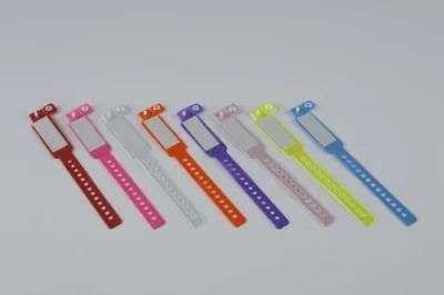 Medical Soft Disposable PVC Insert Card Baby Wristband