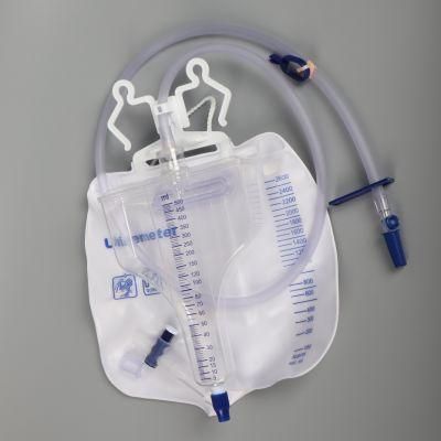 2600cc+500cc Medical with One Chamber Urinometer Urine Bag/Urine Meter Urinometer