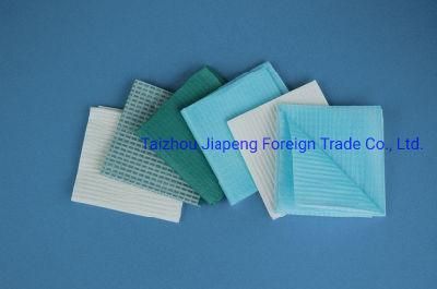 Disposable Dental Waterproof Disposable Dental Bibs Medical Surgical Drapes