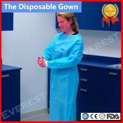 Sterile Disposable SMS Non Woven Surgical Gown