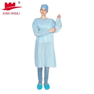 Factory Directly Protective Suits Disposable Non Woven Isolation Gown