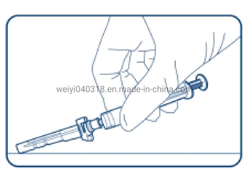 Different Kinds of Syringe Manufacture of Disposable Safety Syringe with Safety Cap or Cover 1-20ml 16-30g