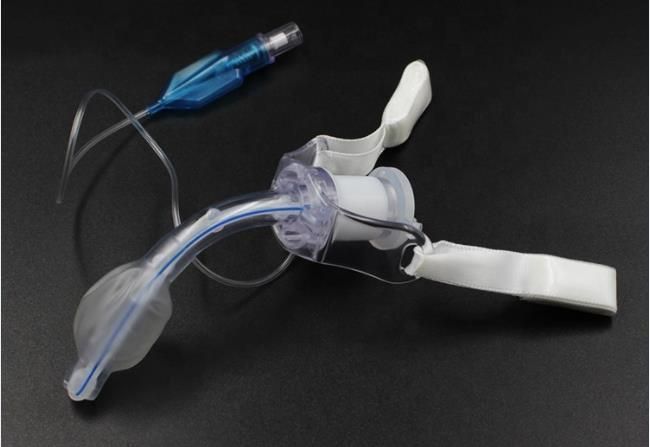 Medical PVC Tracheostomy Tube with/Without Cuff for Patient