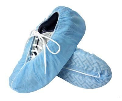 Non-Skid Anti Dust Non Woven Disposable Shoe Covers