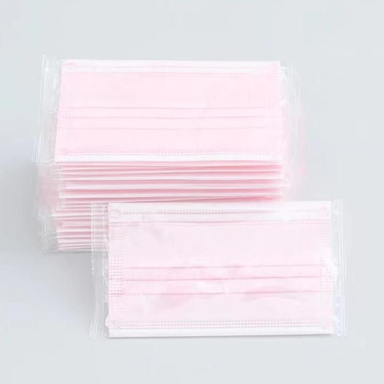 Factory Supply Wholesale Price Individual Package Sterilization Dust Protective Black Pink and White Color Surgical Face Mask