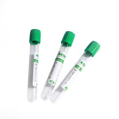 Hbh Medical High Quality Sodium Heparin Lithium Test Tube in Lab