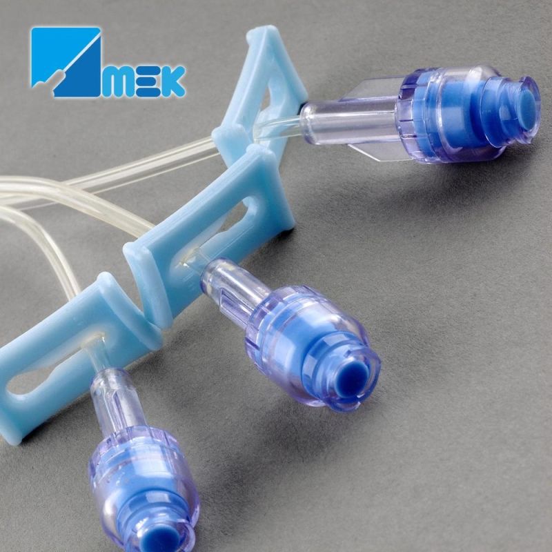 Luer Lock or Luer Slip Needleless Connector for Infusion Set