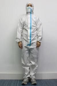 Class I Non Sterile Healthcare Medical PP Non Woven Disposable Protective Coverall