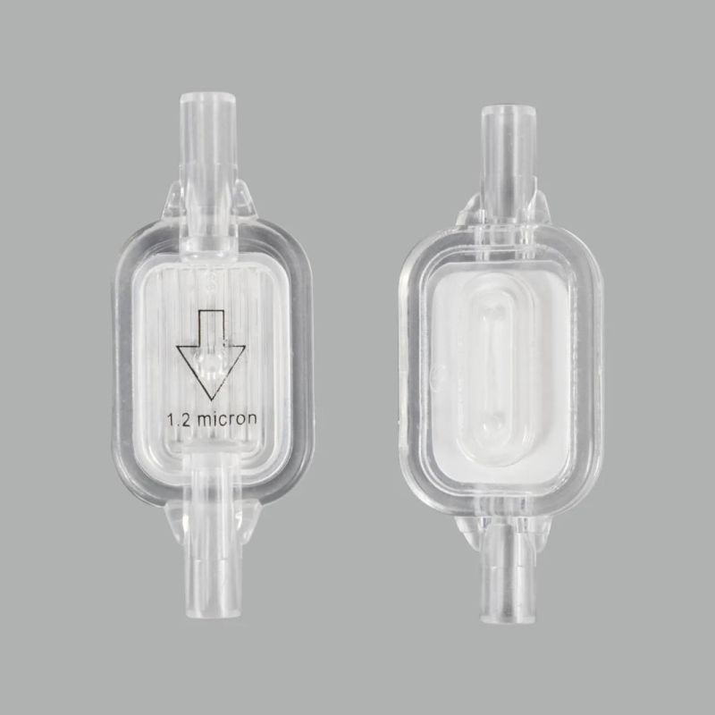 Disposable Medical Supply Automatic Stop Fluid Infusion Precision Liquid Filter