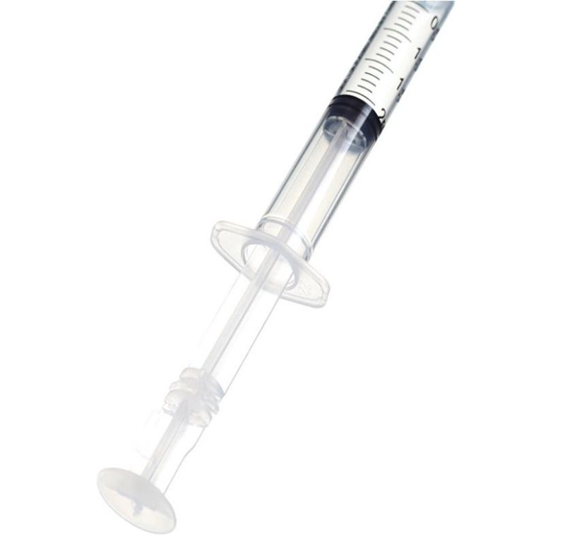 Disposable Self Destruction Non Residue High Temperature Resistant Plastic Syringe