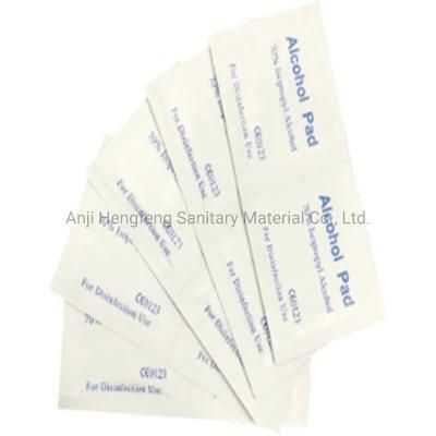 Manufacturer Direct Sale 70% Isopropyl Alcohol Pad Swab 200pieces for Disinfection Use Comprim&eacute; S D&prime;alcool