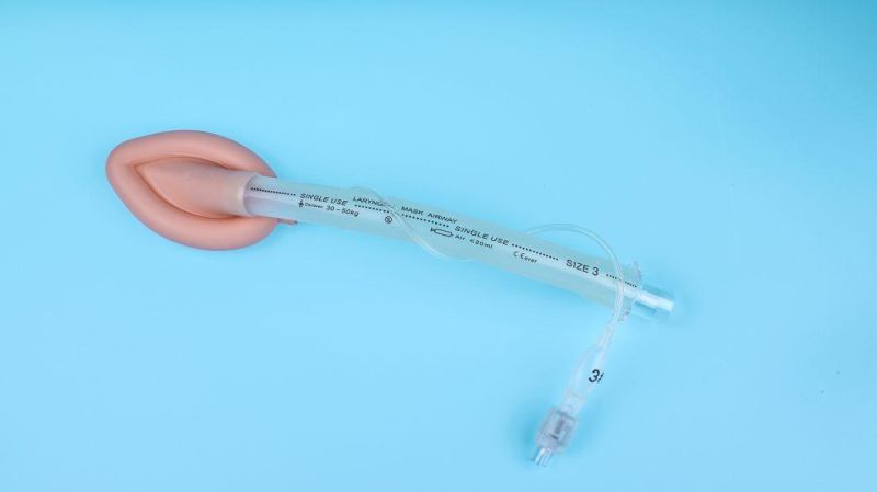 Reinforced Laryngeal Mask Device Silicone/PVC Laryngeal Mask