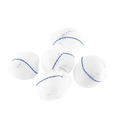 Different Size Medical Absorbent Sterile Gauze Ball with X-ray