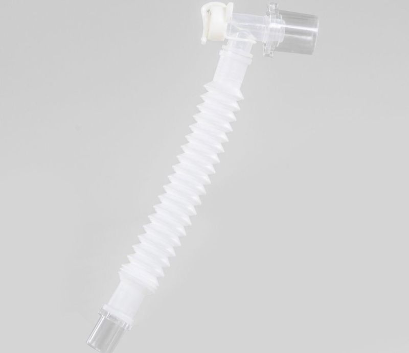 Disposable Medical Supplies Breathing Circuit Smoothbore Threaded Expandable Tube