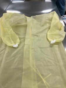 En14126 En13795 Ammi Level 3 ISO Waterproof Biological Disposable Pet Clothing Suit Protective Medical Surgical Isolation Gown