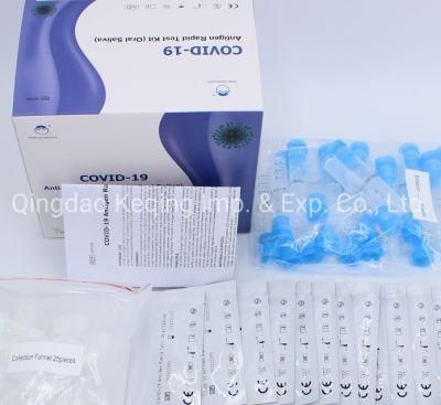 CE Tga Health Canada FDA Eua Approve Cheapest Price Family Use Konsung Influenza a&B Rapid Diagnostic Antigen Test Kit