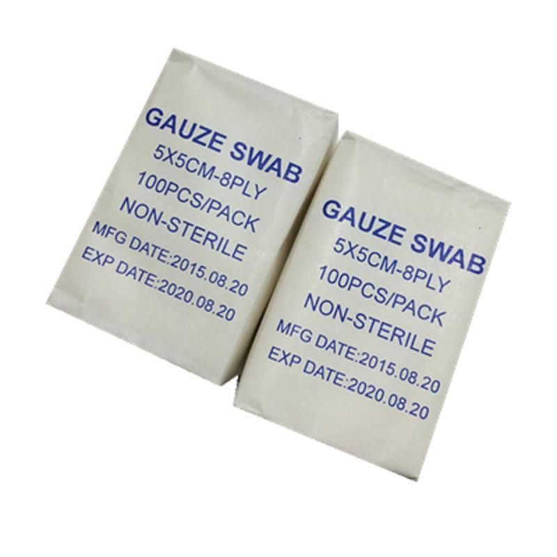 Non Sterile Medical Gauze Swab Factory Price Gauze Pad Anti-Infection