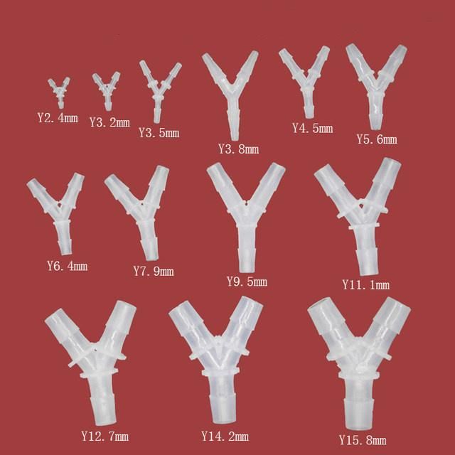 Plastic Variable Diameter Tee Joint Y-Type Joint