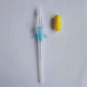 Ce ISO IV Cannula with Small Wings Without Port Catheter 22g with in Stopper