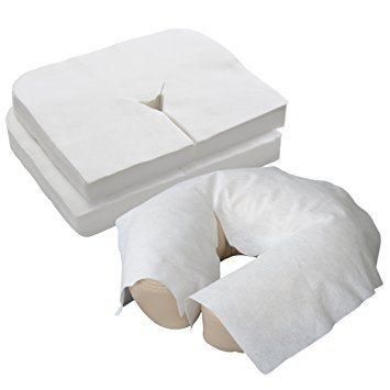 Topmed Disposable Nonwoven Paper Face Rest Cover for Massage Bed